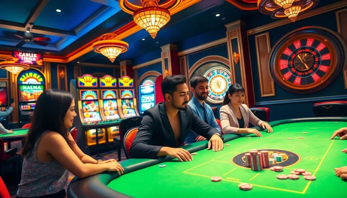 Experience the thrill of gambling at GO8.Com with vibrant poker games and colorful slot machines.